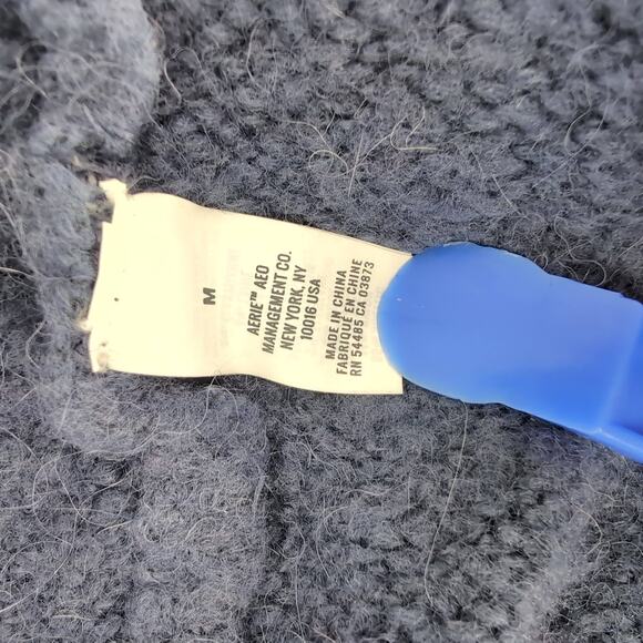 Aerie Alpaca Wool Women's Wrap Cardigan Sweater Dress Plush Robe - Size M - NWT - Picture 6 of 10